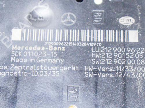 Electronic module MERCEDES-BENZ E-CLASS (W212) E 220 CDI | BP6765511M83 