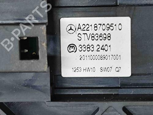 Left rear window switch MERCEDES-BENZ S-CLASS (W221, V221) S 350 BlueTec (221.026, 221.126) | BP29404825I29 