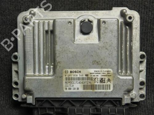 Used Engine control unit (ECU) PEUGEOT 308 SW II (LC_, LJ_, LR_, LX_, L4_) 1.6 BlueHDi 100 (99 hp) 6719760
