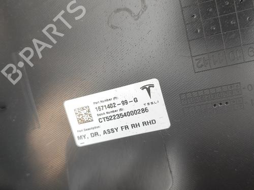 Front right panel TESLA MODEL Y (5YJY) EV Performance All-wheel Drive | BP33798371C59  - Image 8