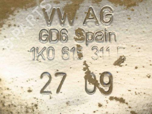 Left front steering knuckle SKODA SUPERB II (3T4) 2.0 TDI | BP14613162M25 