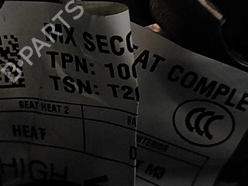 Sæde Bagtil TESLA MODEL X (5YJX) P100D AWD | BP33661395C17  - Image 11