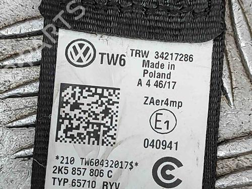 Front right seatbelt VW CADDY IV Box Body/MPV (SAA, SAH) 2.0 TDI 4motion | BP27350632I25