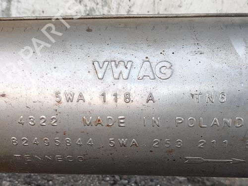 Exhaust system VW T-ROC (A11, D11) 1.5 TSI | BP22443220M121 