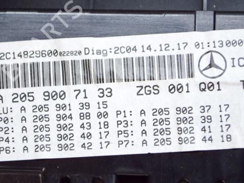Cockpit MERCEDES-BENZ GLC Coupe (C253) 250 d 4-matic (253.309) | BP9629723C47 