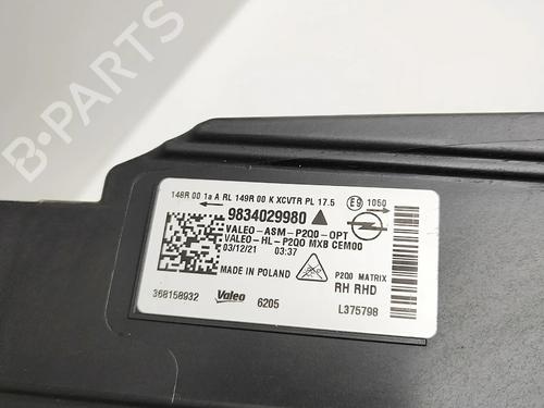 Højre forlygte OPEL MOKKA 1.2 (76) | BP37029465C29 - Image 13