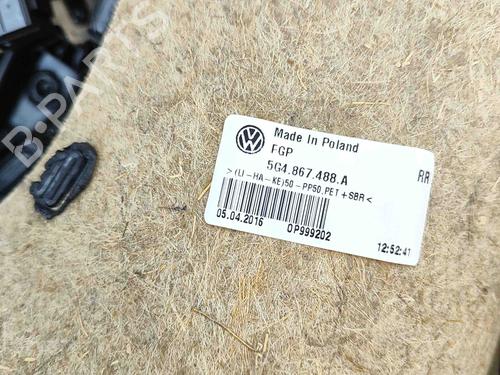 Verkleidung hinten rechts VW GOLF VII Variant (BA5, BV5) 2.0 TDI | BP29920087C61