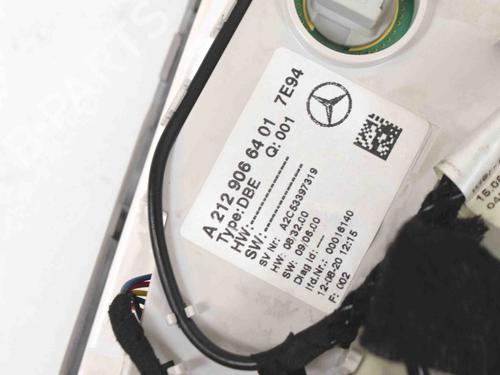 Interior roof light MERCEDES-BENZ E-CLASS (W212) E 220 CDI | BP30212362I8 