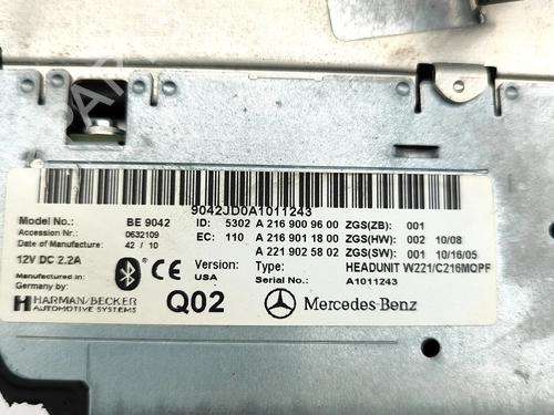 Electronic module MERCEDES-BENZ S-CLASS Coupe (C216) CL 500 4-matic (216.394) | BP33387874M83  - Image 8