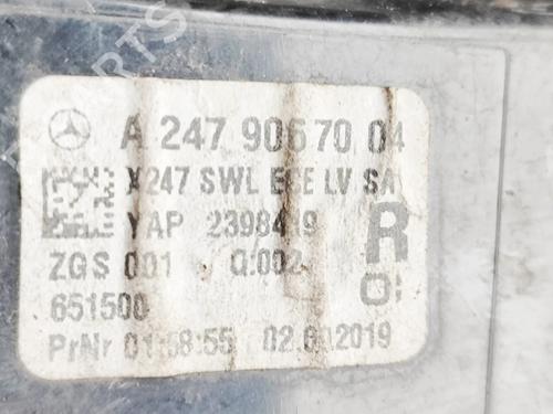 Right taillight MERCEDES-BENZ GLB (X247) GLB 220 d 4-matic (247.615) | BP32191682C35 