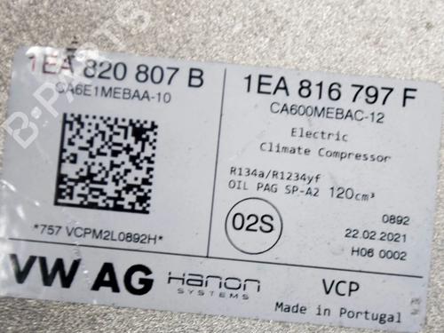 AC compressor VW ID.3 (E11, E12) Pro | BP27752969M34  - Image 6