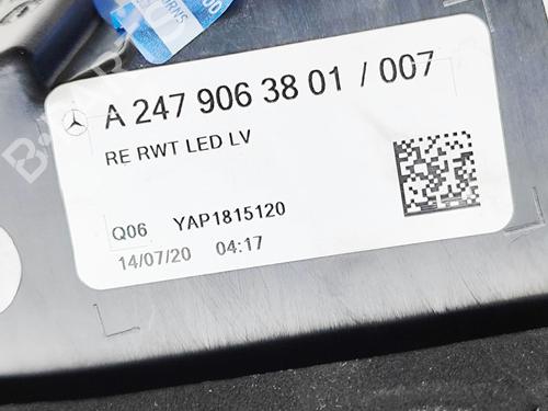 Right tailgate light MERCEDES-BENZ GLA (H247) GLA 200 (247.787) | BP33380323C80  - Image 7