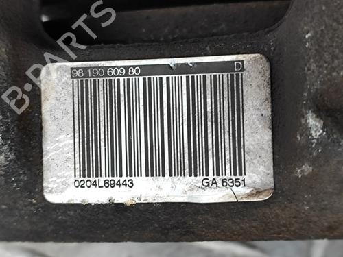 Right rear brake caliper DS DS 7 Crossback (J4_, JR_, JC_) 1.5 BlueHDi 130 (JCYHZJ, JCYHZR) | BP28552187M106 