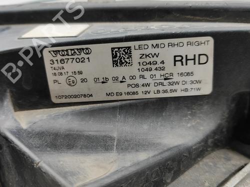 Right headlight VOLVO V40 Hatchback (525) D2 | BP38308045C29 - Image 7