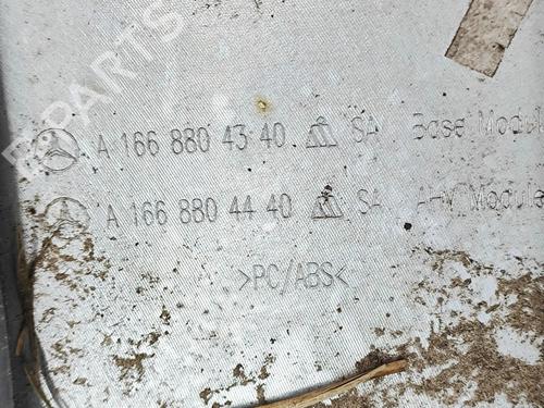 Rear bumper spoiler MERCEDES-BENZ M-CLASS (W166) ML 350 BlueTEC 4-matic (166.024, 166.023) | BP31216994C154 