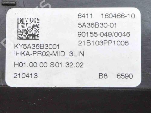 Climate control BMW 3 (G20, G80, G28) 330 e Plug-in-Hybrid xDrive | BP27758153I5 