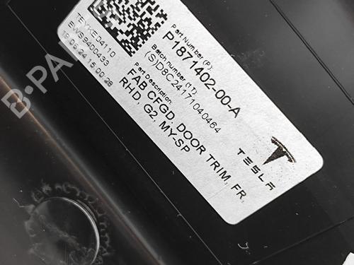Front right panel TESLA MODEL Y (5YJY) Long Range All-wheel Drive | BP38201535C59 - Image 7
