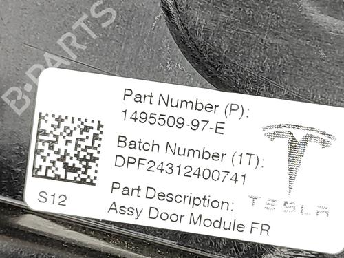 Front right window mechanism TESLA MODEL Y (5YJY) EV Performance All-wheel Drive | BP34701488C23  - Image 5