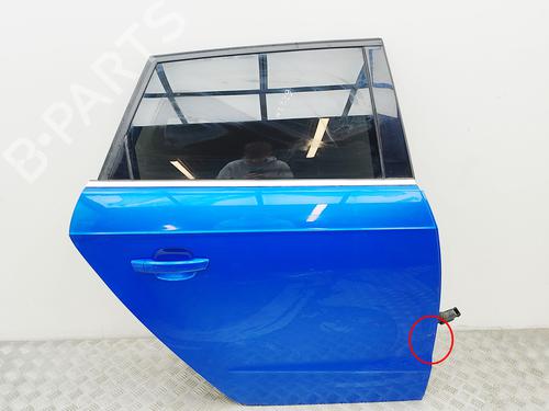 right-rear-door-audi-a3-8v1-8vk-2012-2013-2014-2015-2016-2017-2018-2019-2020-34442873 main image