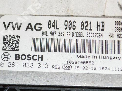 Engine control unit (ECU) AUDI A6 C7 (4G2, 4GC) 2.0 TDI | BP6748863M57 