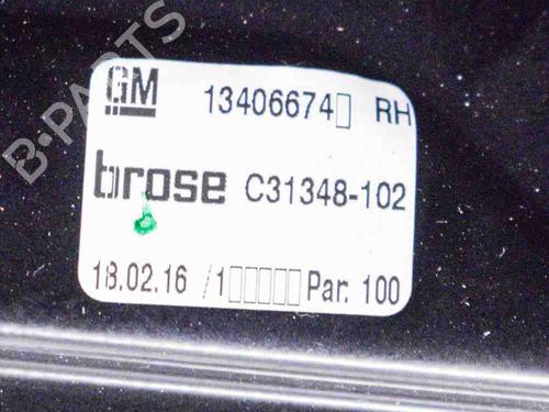 Used Front right window mechanism OPEL ASTRA K (B16) 1.4 Turbo (68) (150 hp) 6743403