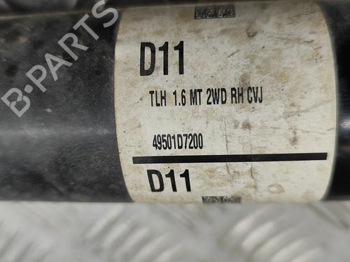 Right front driveshaft KIA SPORTAGE IV (QL, QLE) 1.6 GDI | BP18739888M39 