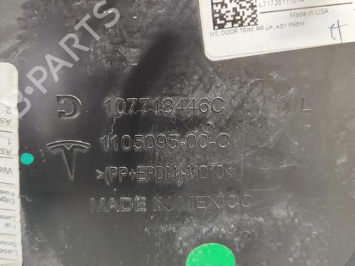 Rear left panel TESLA MODEL 3 (5YJ3) EV | BP28115820C60 