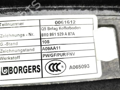 Boot lining AUDI Q5 (8RB) SQ5 TDI quattro | BP38706477I3 - Image 7