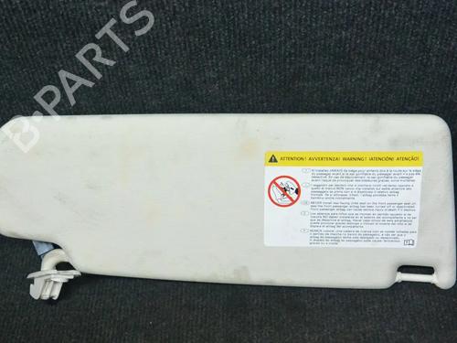 Venstre solskærm VW PASSAT B7 Variant (365) 2.0 TDI (140 hp) 6722757