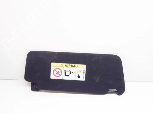 Used Left sun visor MERCEDES-BENZ E-CLASS Convertible (A207) E 350 CDI (207.423) (265 hp) 8936217