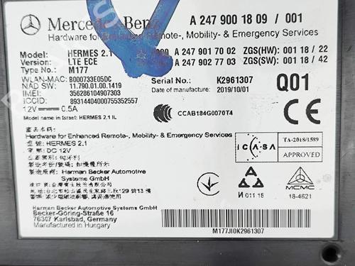 Electronic module MERCEDES-BENZ GLB (X247) GLB 220 d 4-matic (247.615) | BP32191633M83 