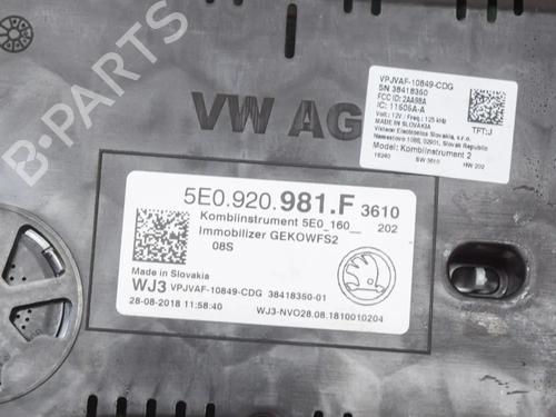 Instrument cluster SKODA OCTAVIA III Combi (5E5, 5E6) 1.6 TDI | BP10073803C47 