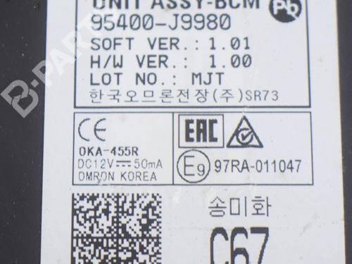 Electronic module HYUNDAI KONA (OS, OSE, OSI) 1.0 T-GDi | BP7799628M83 