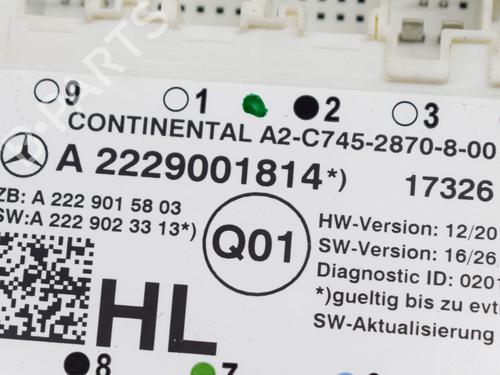 Electronic module MERCEDES-BENZ GLC Coupe (C253) 250 d 4-matic (253.309) | BP9166923M83 