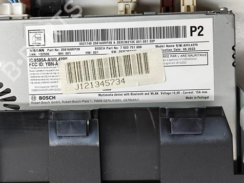 Electronic module NISSAN QASHQAI III (J12) 1.3 DIG-T | BP27783694M83 - Image 8