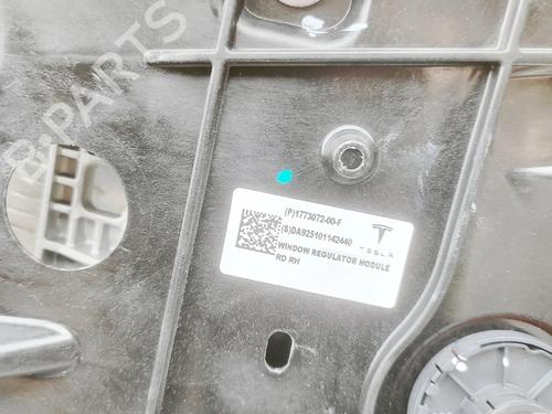 Rear right window mechanism TESLA MODEL 3 (5YJ3) EV Performance AWD | BP33697752C25 - Image 3