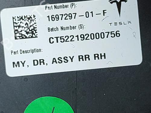 Rear right panel TESLA MODEL Y (5YJY) Long Range All-wheel Drive | BP33391167C61  - Image 5