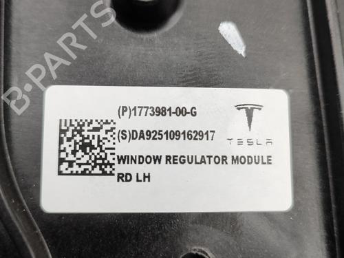 Rear left window mechanism TESLA MODEL 3 (5YJ3) EV | BP32269324C24