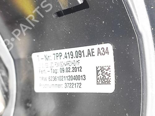 Steering wheel PORSCHE CAYENNE (92A) 3.0 Diesel | BP34374963C49  - Image 19