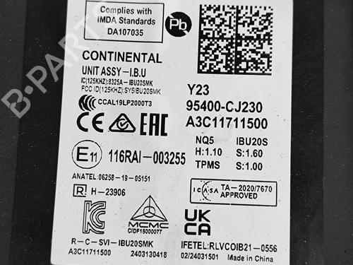 Electronic module KIA SPORTAGE V (NQ5) 1.6 T-GDi Hybrid AWD | BP27784108M83 
