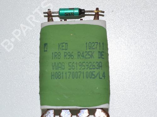 Heater resistor VW BEETLE (5C1, 5C2) 2.5 | BP30251986M108