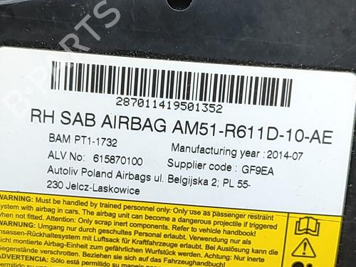 Right seat airbag FORD FOCUS III 1.0 EcoBoost | BP30108869C14