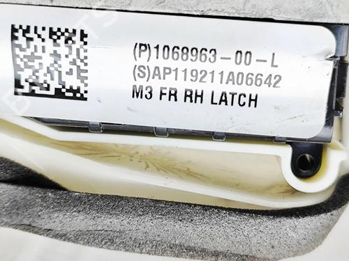 Front right lock TESLA MODEL 3 (5YJ3) EV Performance AWD | BP33394499C97  - Image 7