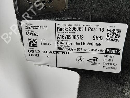 Boot lining MERCEDES-BENZ GLE Coupe (C167) GLE 450 d 4-matic (167.333) | BP36644397I3  - Image 5