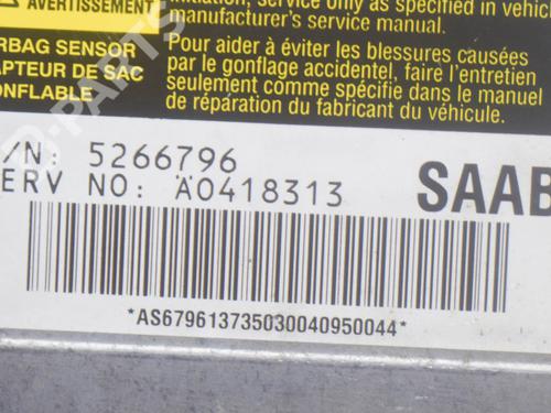 ECU airbags SAAB 9-5 (YS3E) 2.0 t | BP7542716M53 