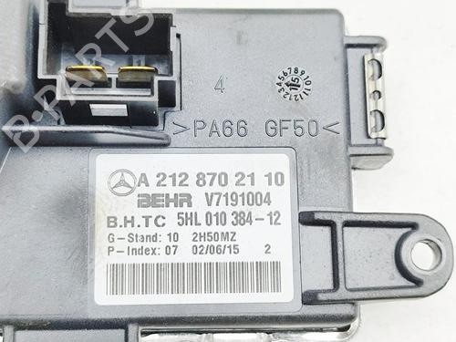 Heater resistor MERCEDES-BENZ E-CLASS Coupe (C207) E 350 BlueTEC / d (207.326) | BP31528734M108 