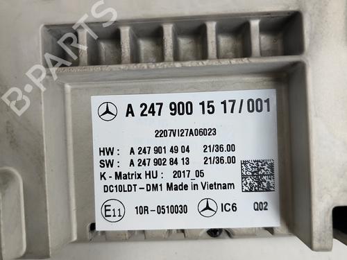 Instrument cluster MERCEDES-BENZ EQB (X243) EQB 300 4-matic (243.608, 243.609) | BP27769814C47 