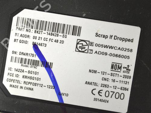 Electronic module FORD TRANSIT CUSTOM V362 Bus (F3) 2.2 TDCi | BP30224709M83 