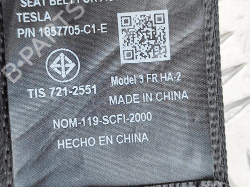 Front left seatbelt TESLA MODEL 3 (5YJ3) EV | BP33697647I26  - Image 9