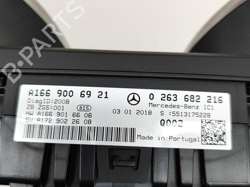 Instrument cluster MERCEDES-BENZ GLE (W166) 250 d 4-matic (166.004) | BP22807461C47 